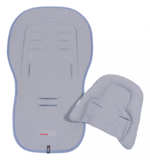 Wkładka \ Materac redukcyjny do wózka MAST Swiss | Silver Blue